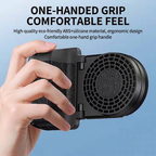 Wireless Bluetooth Selfie Phone Grip | Hand‑Held Camera Stabilizer with Detachable Remote