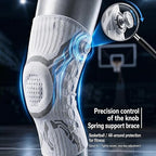 Dial-Adjustable Compression Knee Brace with Spring Support