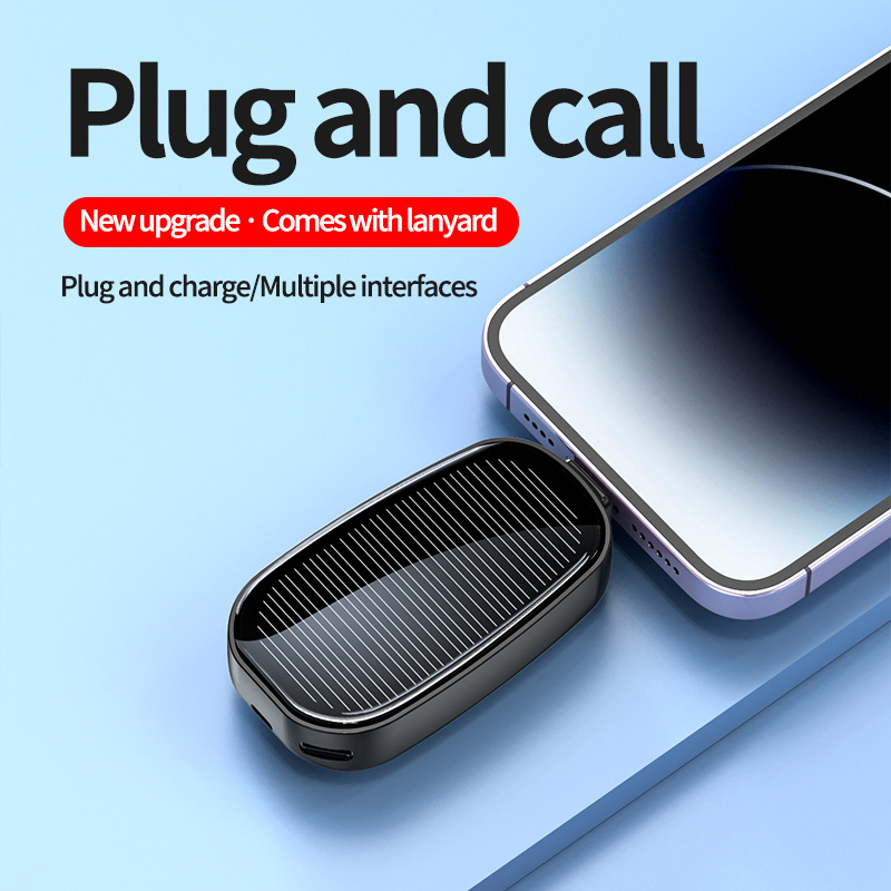 Limited Time: 30% OFF⚡ Ultra-Mini Solar Emergency Phone Charger - Pocket-Sized Plug-and-Play Power Bank for Outdoor & Travel