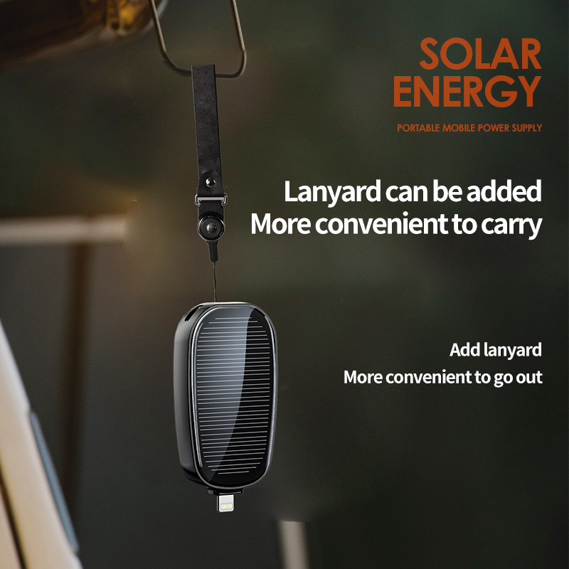 Limited Time: 30% OFF⚡ Ultra-Mini Solar Emergency Phone Charger - Pocket-Sized Plug-and-Play Power Bank for Outdoor & Travel