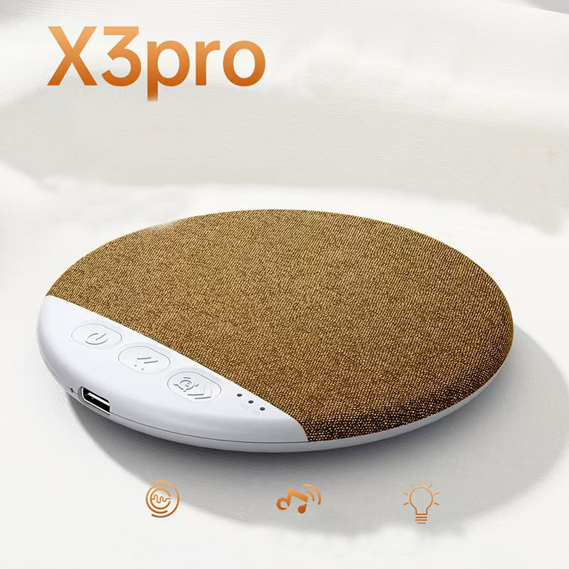 Limited Time: 30% OFF🔊 Round Fabric Cover Wireless Bluetooth Speaker, Mini Portable Home Decor Audio Player🛋️