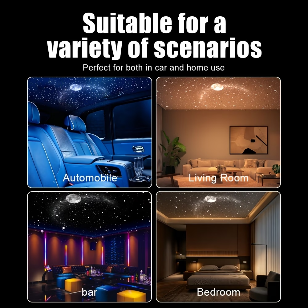 Limited Time: 30% OFF⚡ 360° Flexible HD Galaxy Night Light Projector