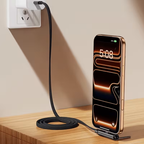 Limited Time: 30% OFF⚡ 240W PD Type-C Charging Cable With Foldable Phone Stand Adapter📱