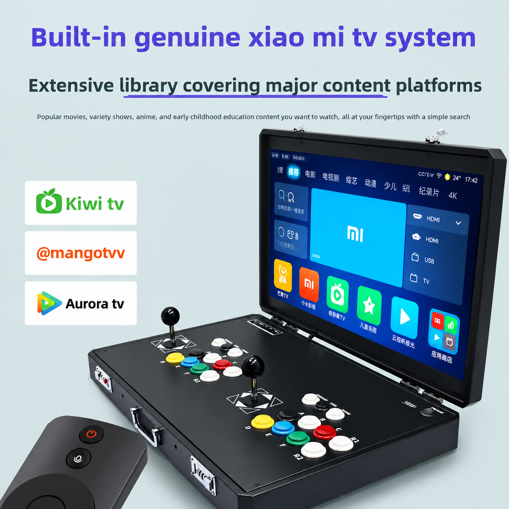 2026 New Pandora Double Joystick Portable Game Console Home King of Fighters 97 Nostalgic Integrated Fighting Machine