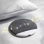 Limited Time: 30% OFF🔊 Round Fabric Cover Wireless Bluetooth Speaker, Mini Portable Home Decor Audio Player🛋️