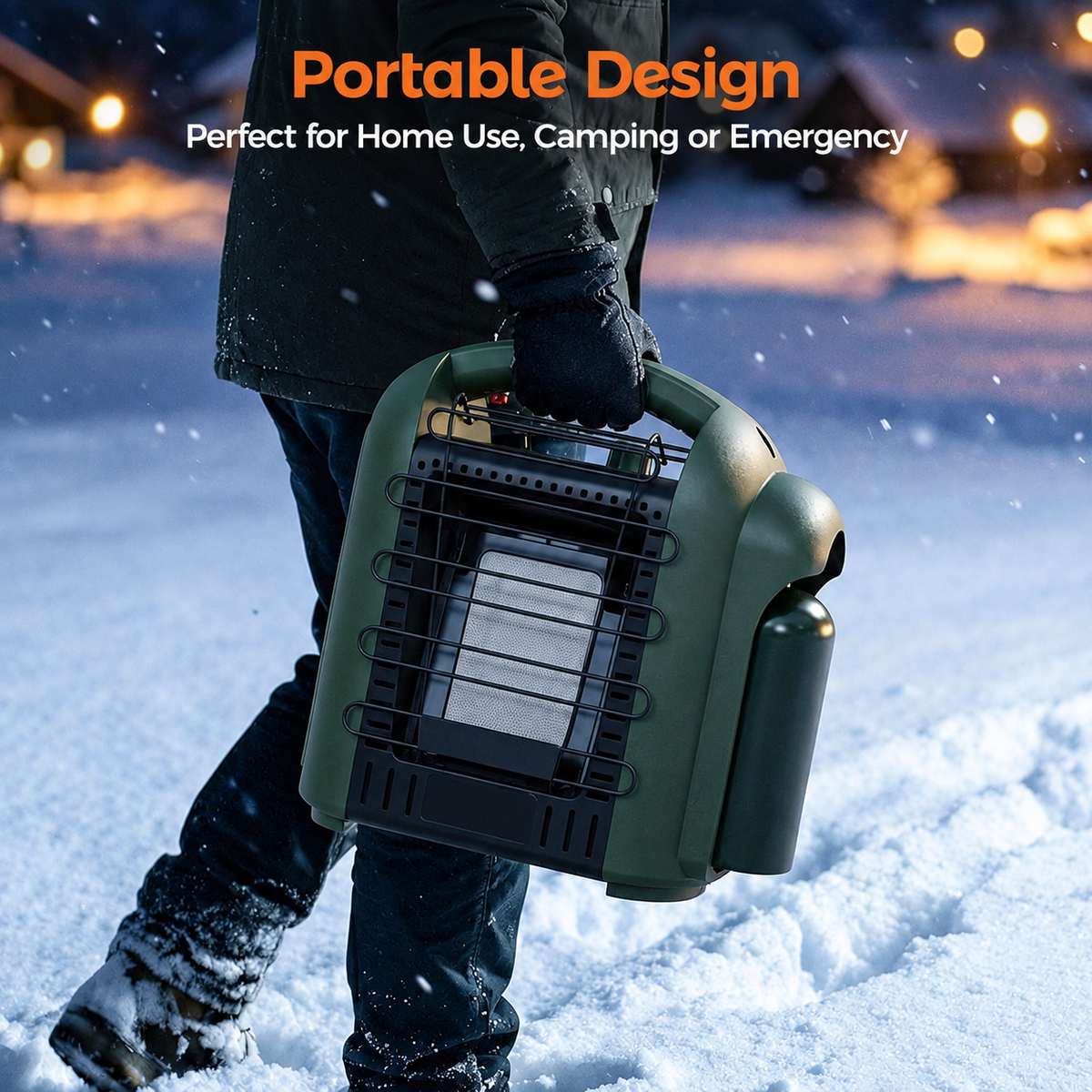 Limited Time: 30% OFF⚡The Vivtk Propane Heater, Outdoor Portable Heater, Camping Propane Heater, Outdoor Patio Heaters Heating System Christmas Gift