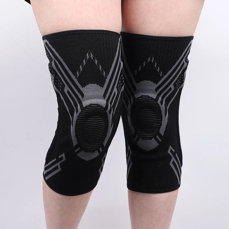 Dial-Adjustable Compression Knee Brace with Spring Support