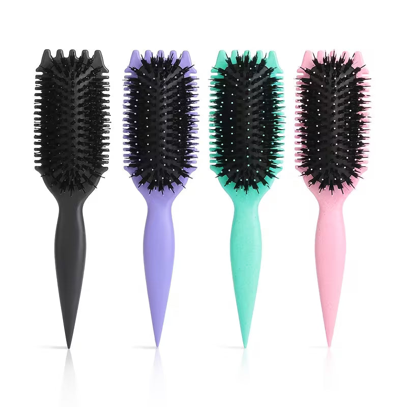 ✨ EdgeLift Curl Brush ✨ Defined Curls • Frizz Reduction • Smooth Hairstyle