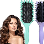 ✨ EdgeLift Curl Brush ✨ Defined Curls • Frizz Reduction • Smooth Hairstyle