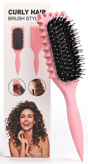 ✨ EdgeLift Curl Brush ✨ Defined Curls • Frizz Reduction • Smooth Hairstyle