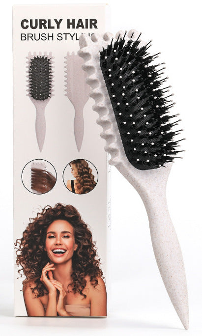 ✨ EdgeLift Curl Brush ✨ Defined Curls • Frizz Reduction • Smooth Hairstyle