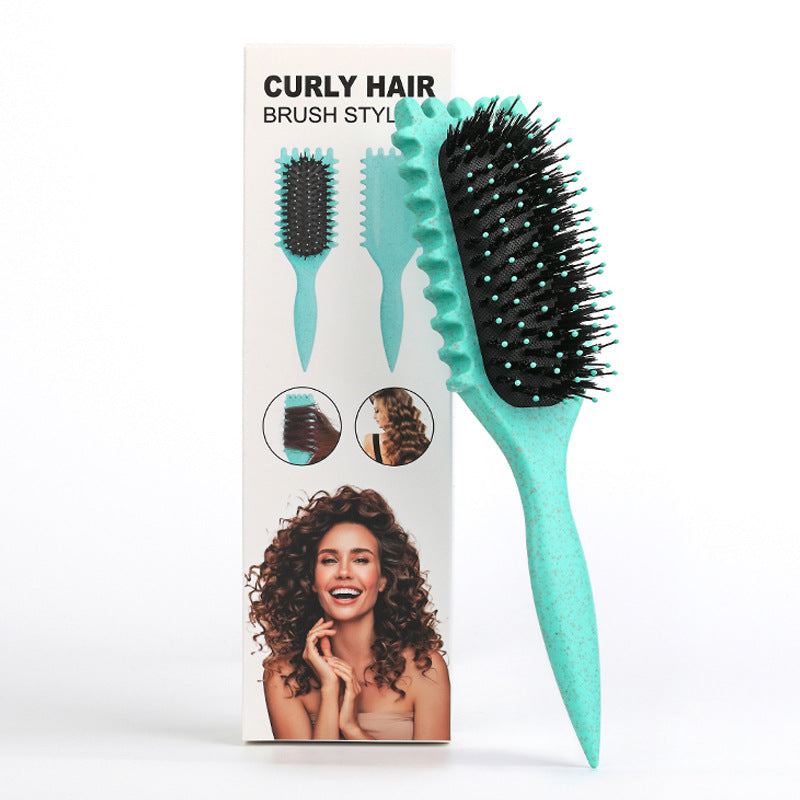 ✨ EdgeLift Curl Brush ✨ Defined Curls • Frizz Reduction • Smooth Hairstyle
